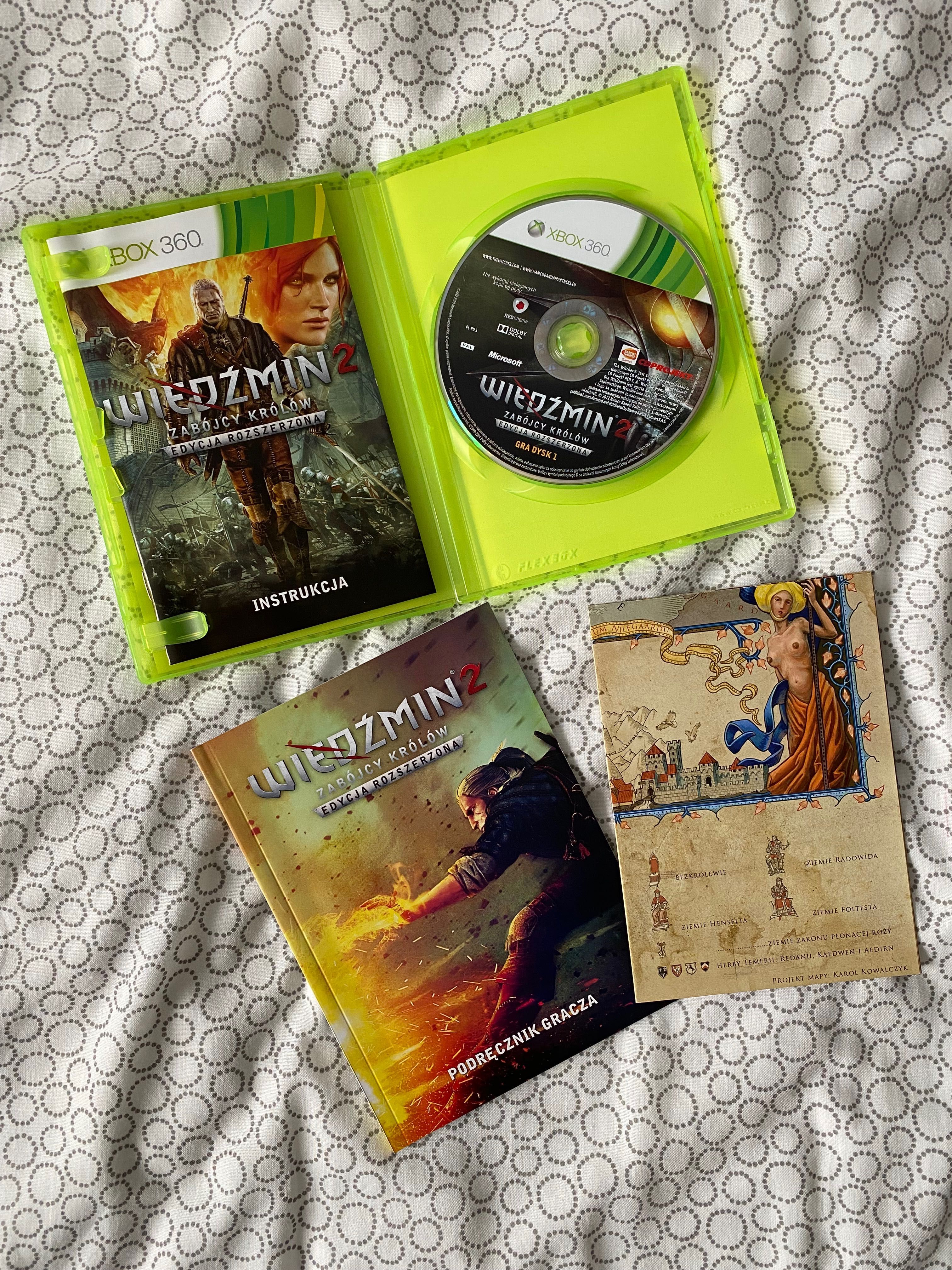 Wiedźmin 2 Zabójcy Królów Edycja Rozszerzona Xbox 360