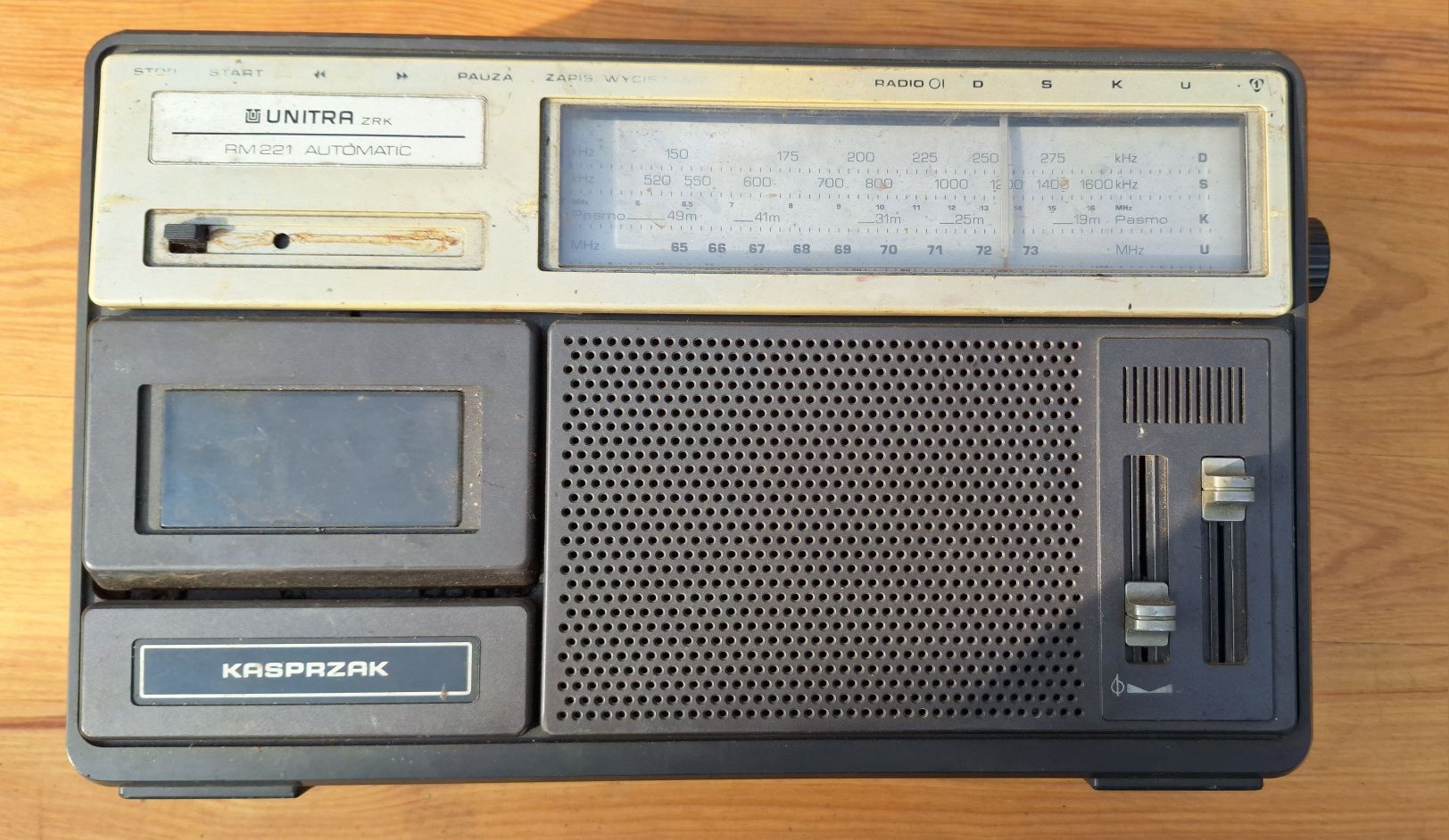 Radiomagnetofon Kasprzak RM 221