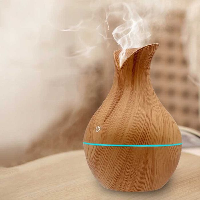 nawilżacz powietrza dyfuzor zapachowy+12xolejki eteryczne aromaterapia