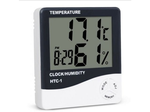 Cyfrowy Termometr Zegar Stacja Pogody