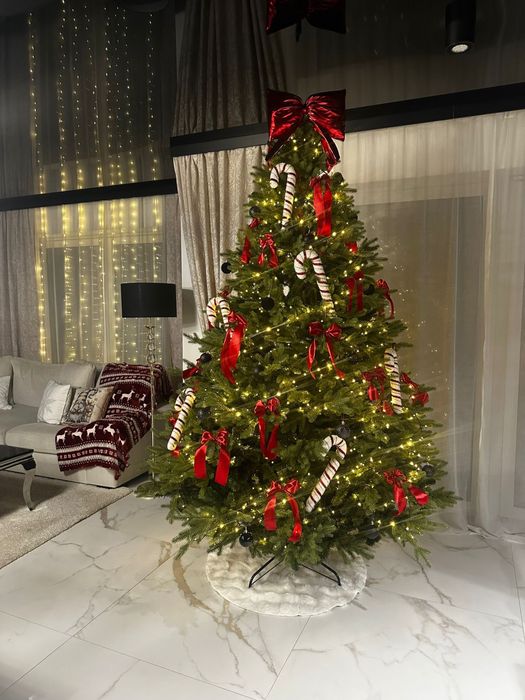 NOWA choinka sztuczna PREMIUM 250 cm – Świerk PE+PVC 3D