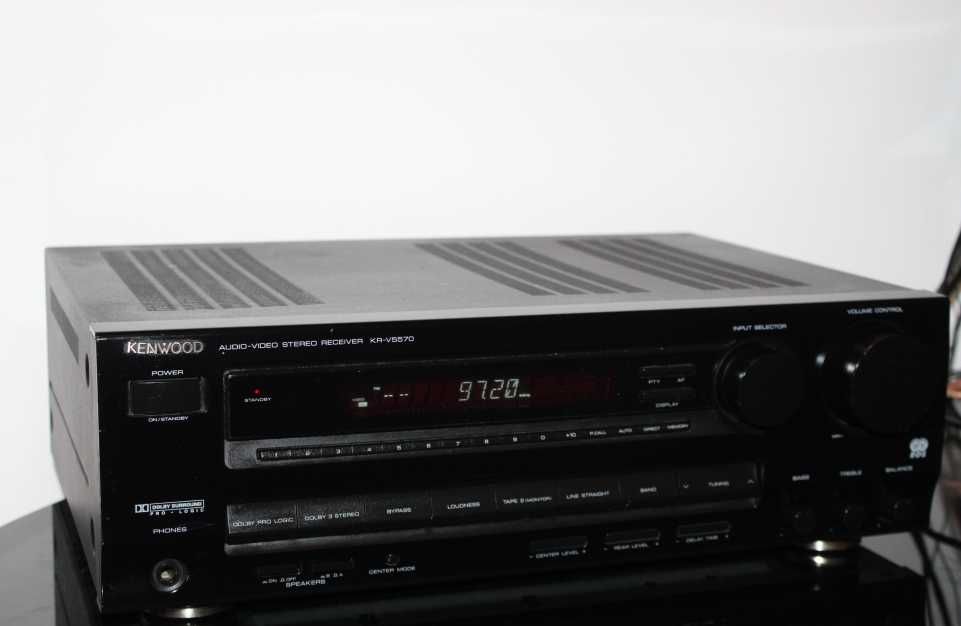 KENWOOD KR-V5570 Mocny amplituner wzmacniacz kino domowe Wysyłka