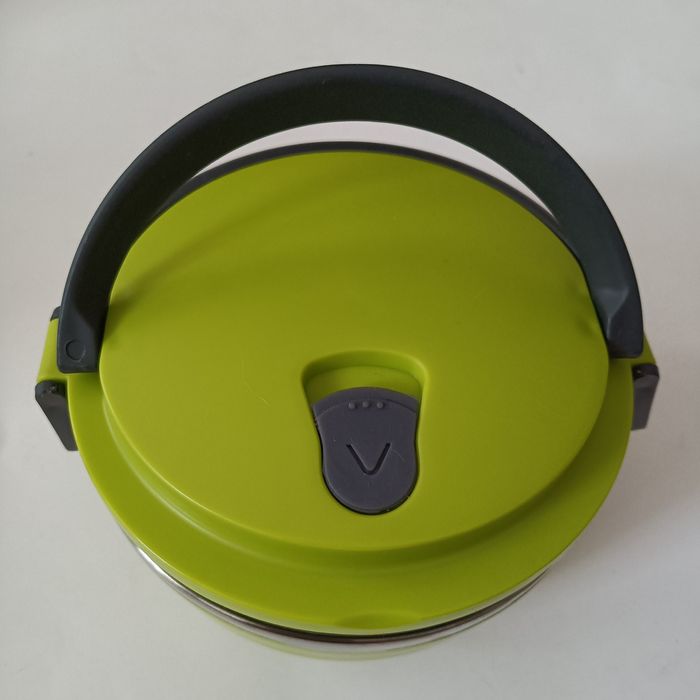 Lunch box ze stali nierdzewnej zielony 700 ml