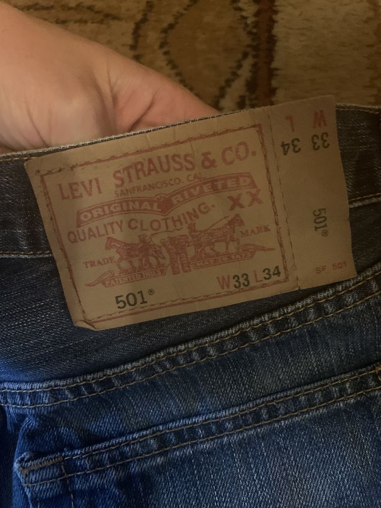 Szorty damskie Levis 501