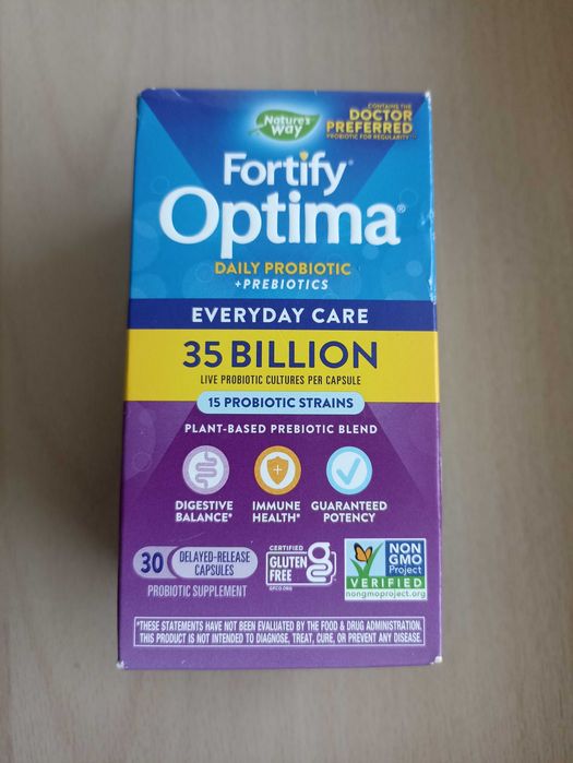 Promocja - Primadophilus Fortify Optima 30 kaps - najlepszy probiotyk!