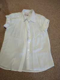 biała bluzka, apel, Lincoln&sharks rozmiar 134