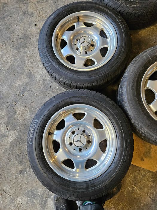 Felgi 5x112 r15 15" x 7J Mercedes A170 SLK Klasyk alusy chrom