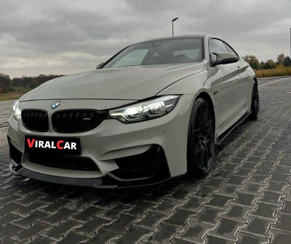 Dokładka splitter BMW M3 F80 F83 M4 F82 CS CZARNY POŁYSK / CARBON