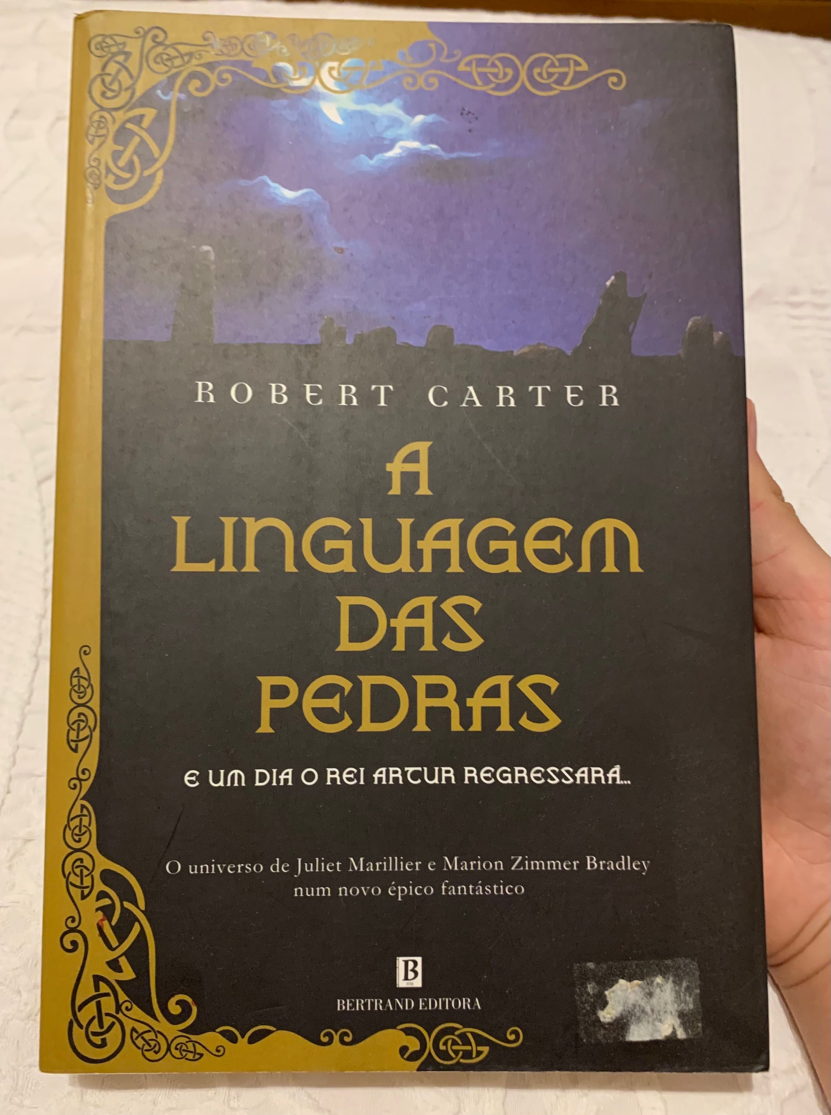 Livro “A linguagem das pedras”, de Robert Carter