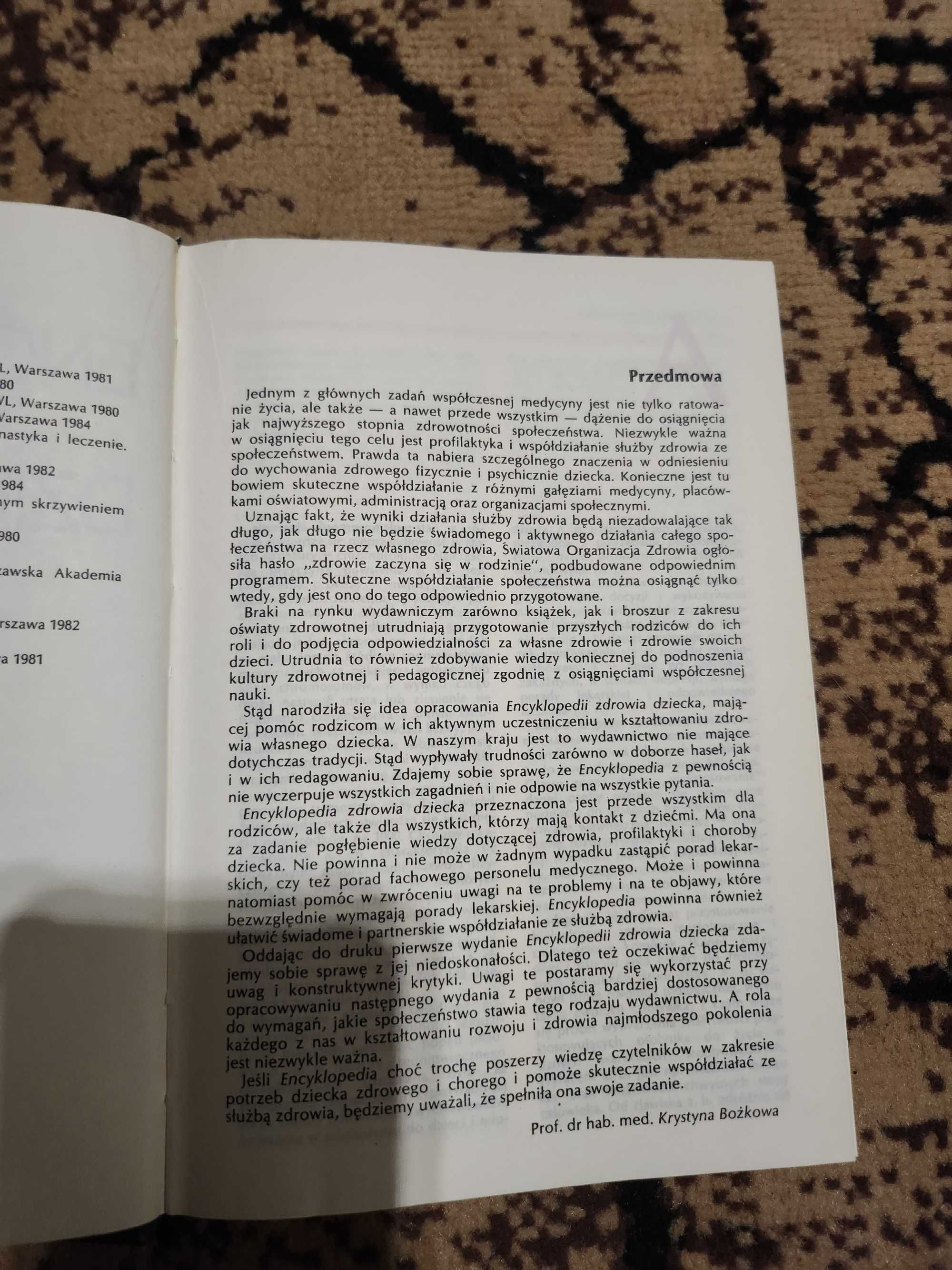 Książka Encyklopedia Zdrowia Dziecka