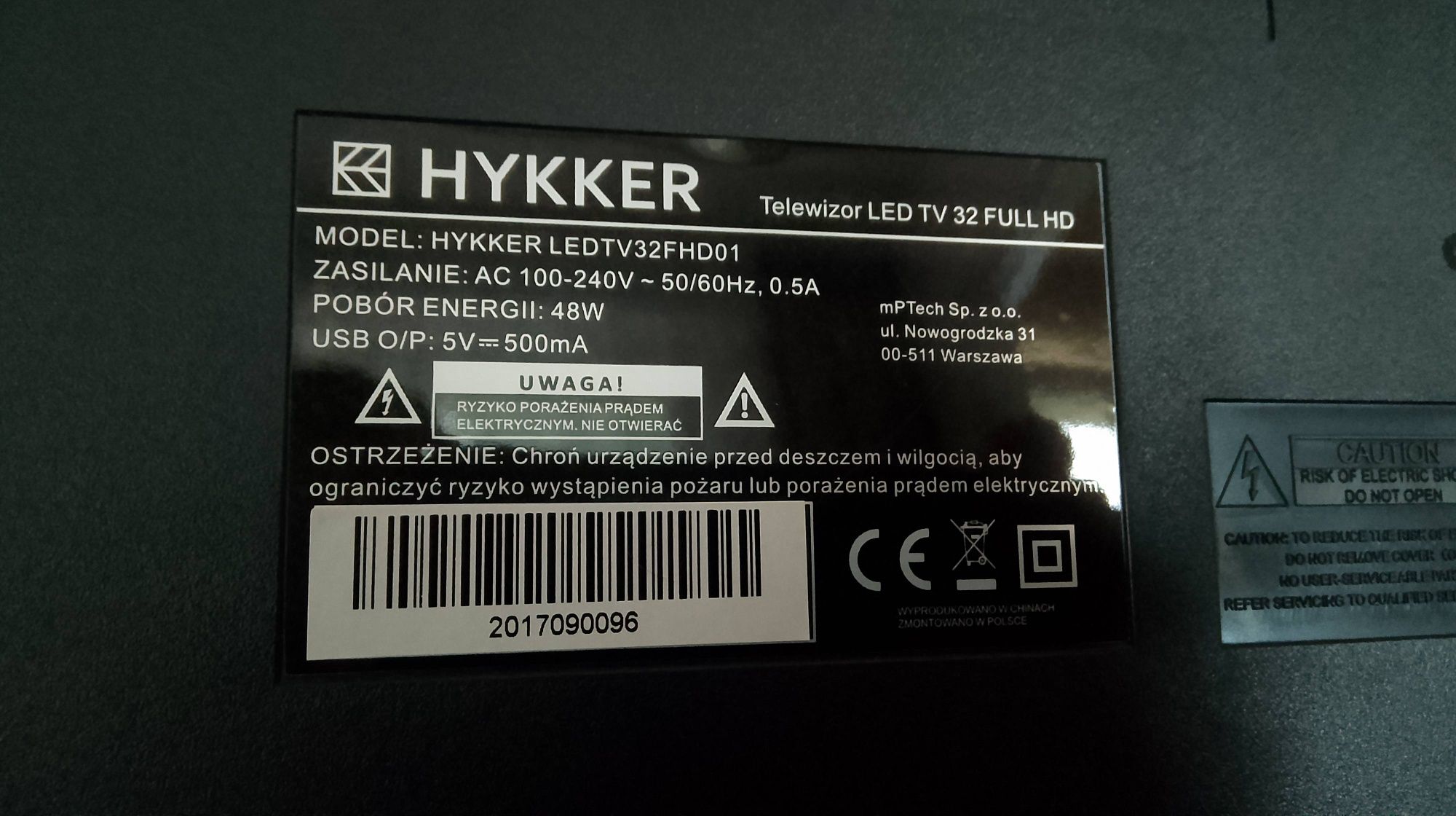Telewizor LCD full HD 32 cale