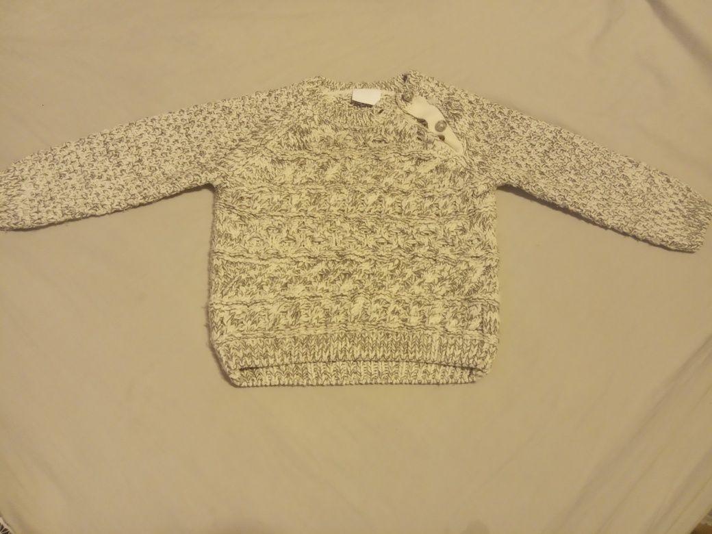 Sweterek ciepły święta F&F r.80