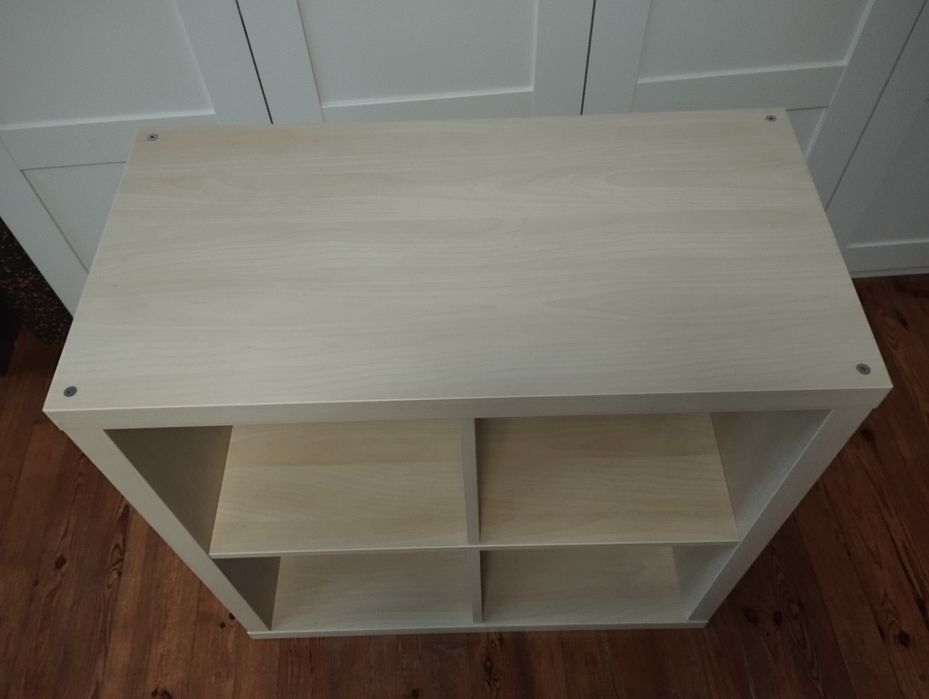 Regal Kallax Ikea - dąb, 77x77cm