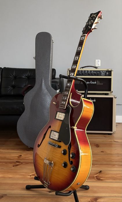 Ibanez Artist 2616 CS 1973 rok jak Gibson ES 175 jazz made in japan