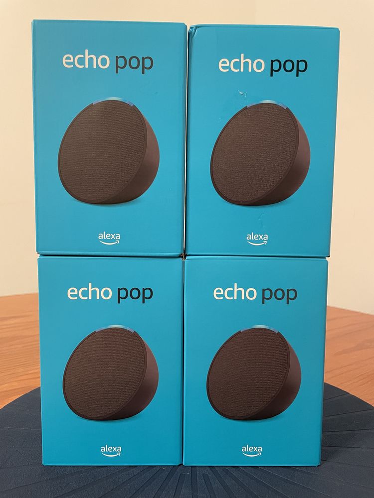 Echo pop Alexa Amazon NOVAS