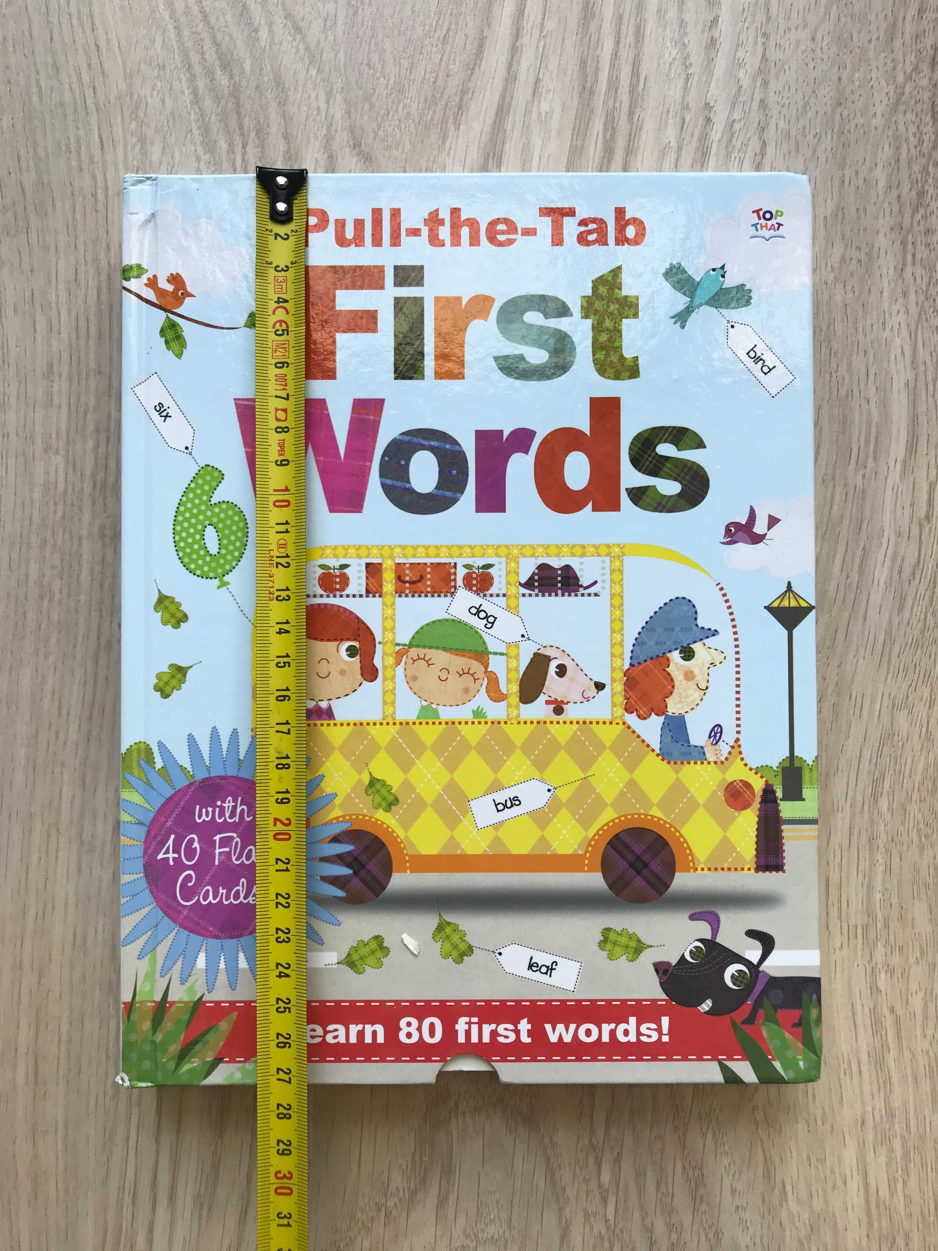 (ENG) Angielski dla dzieci. First Words with 40 Flash Cards English