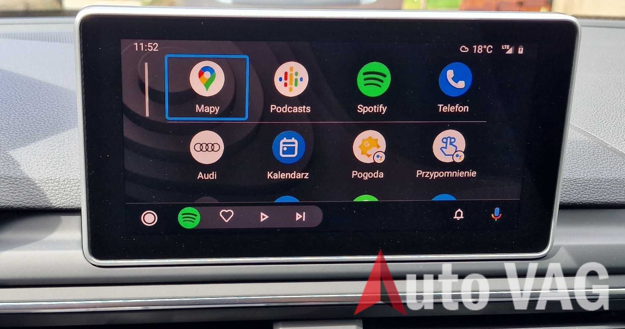 Android, CarPlay, AppConnect, SmartLink, Mapa, Nawigacja