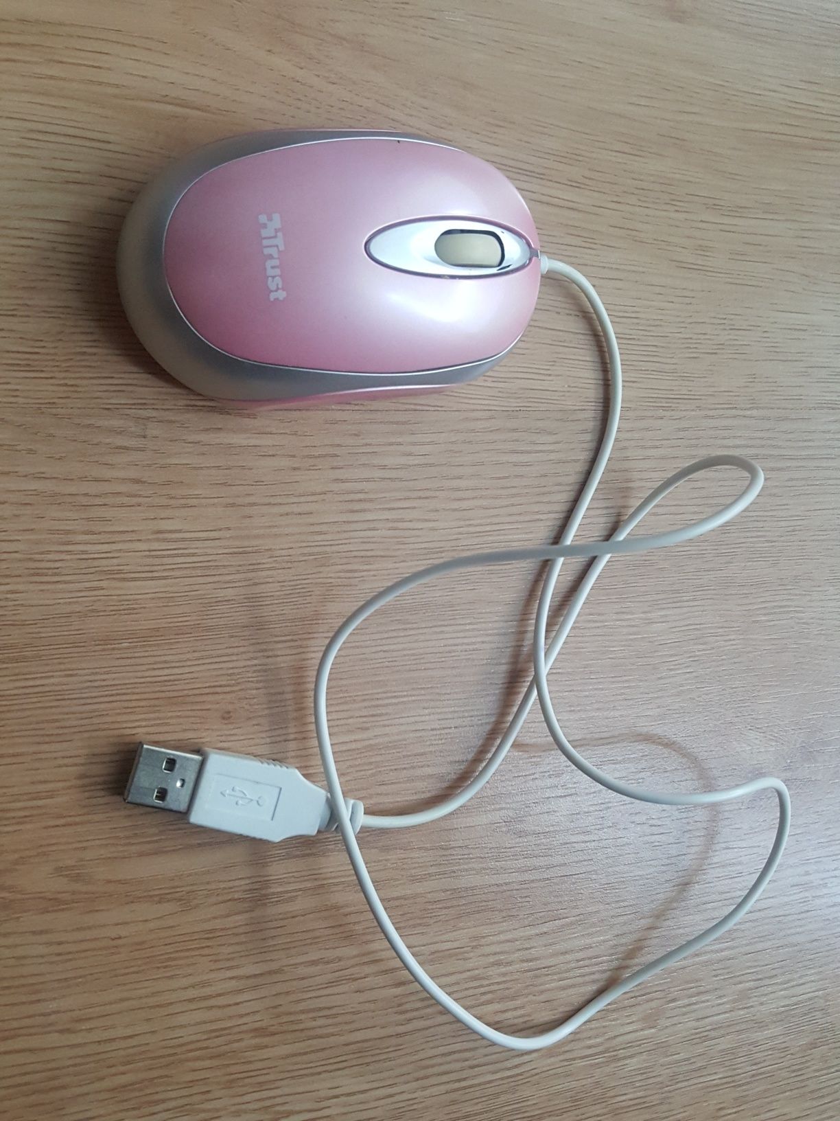 Rato Trust Mini Mouse USB Pink