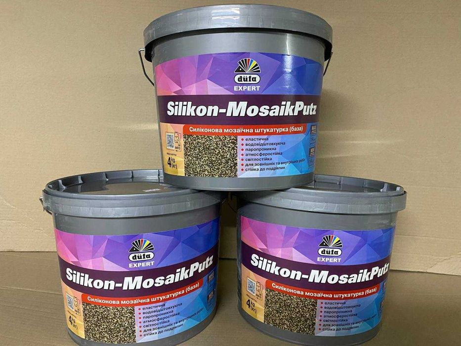 Штукатурка мозаїчна силіконова Dufa Expert Silikon-MozaikPutz