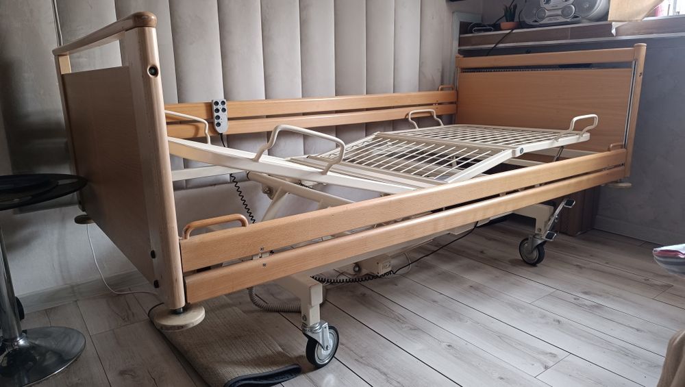 Domowe łóżko rehabilitacyjne