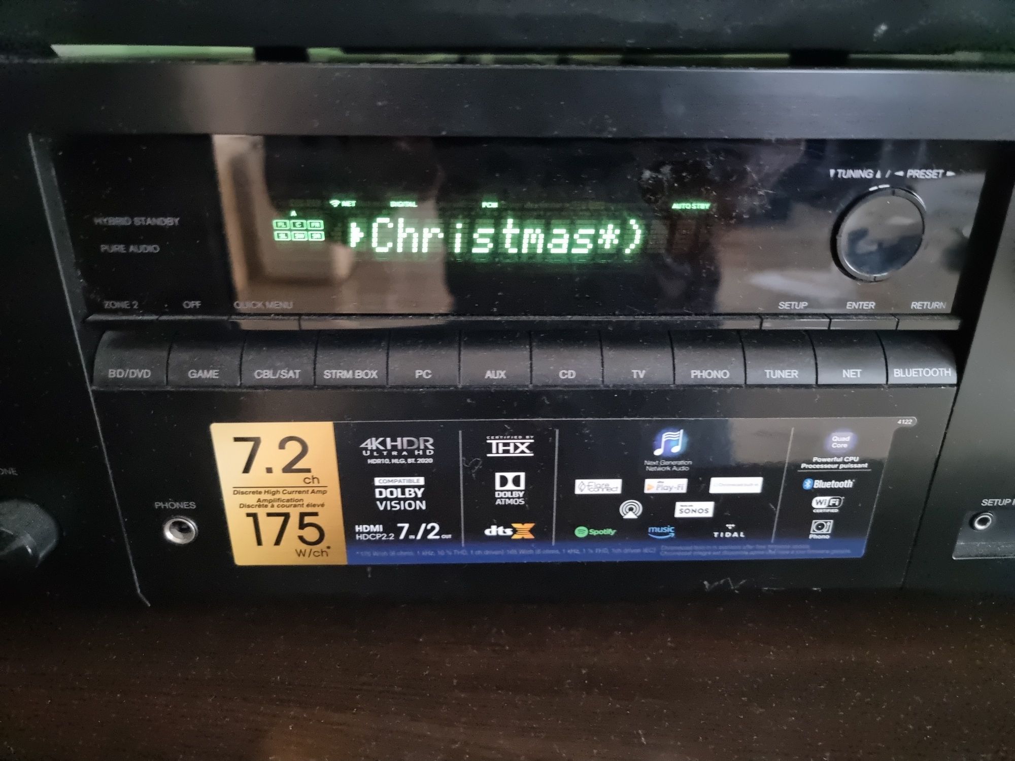 Onkyo TX-NR696 amplituner wzmacniacz 7.2 kino domowe wifi Bluetooth 4K