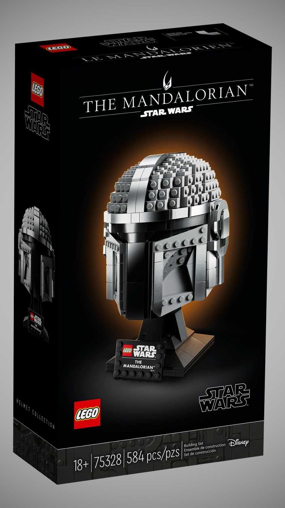 LEGO Star Wars 75328 - Hełm Mandalorianina