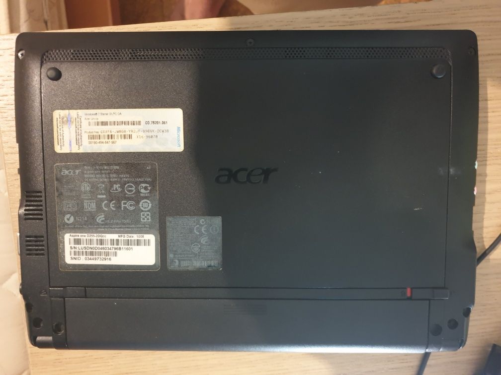 Troco portatil acer one D225