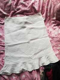 Biała spódnica h&m