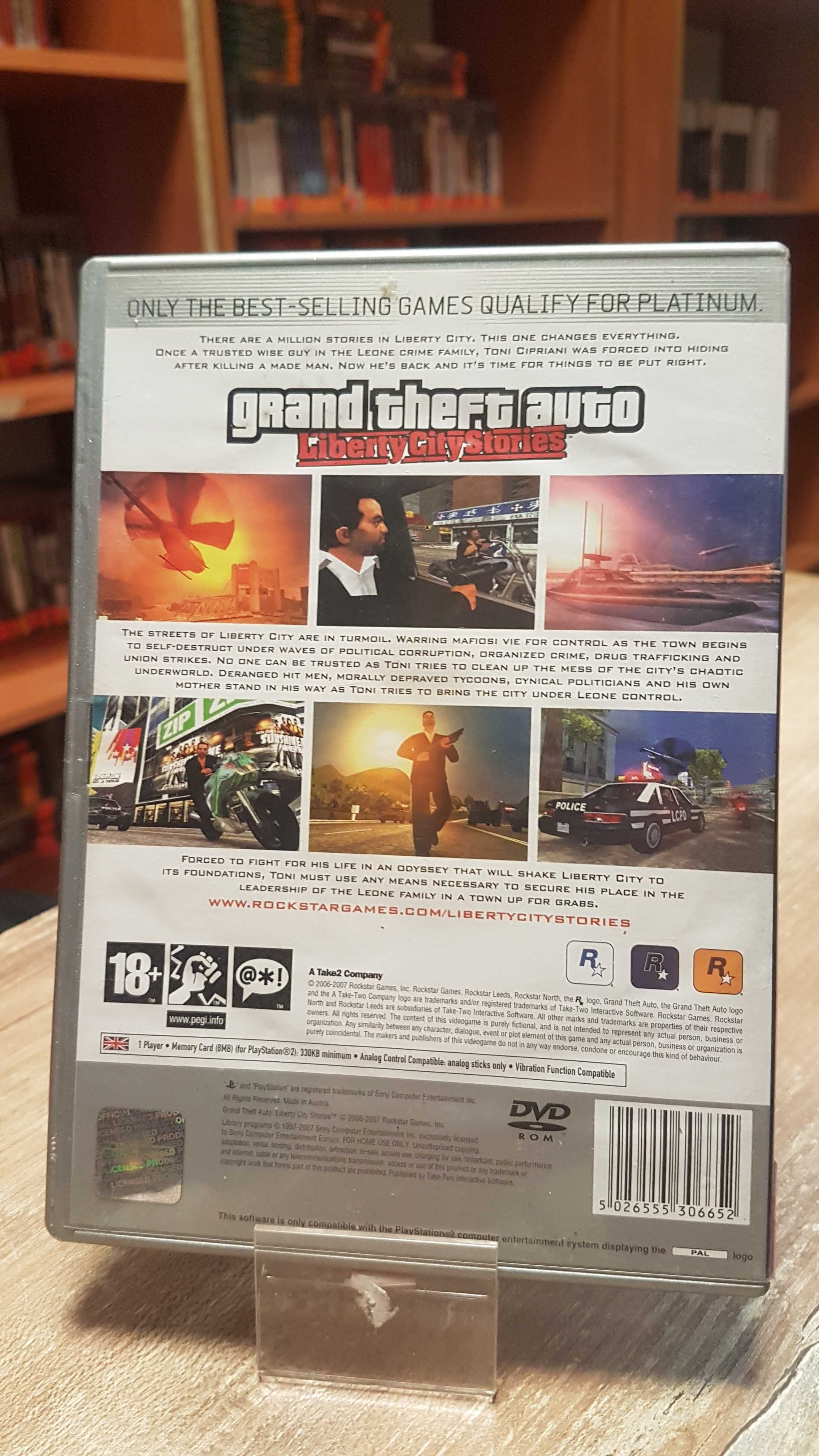 Grand Theft Auto: Liberty City Stories PS2 Sklep Wysyłka Wymiana