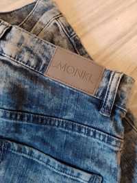 Spodnie jeans Monki rozmiar S