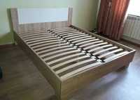 Двоспальне Ліжко Маркос + ламелі 160 Двуспальная кровать дуб самоа
