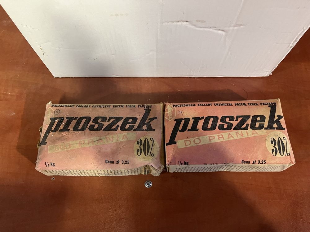 Stary Proszek do Prania 30 % PRL