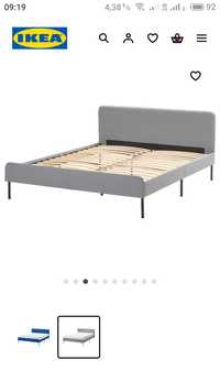 Cama de casal Slattum IKEA