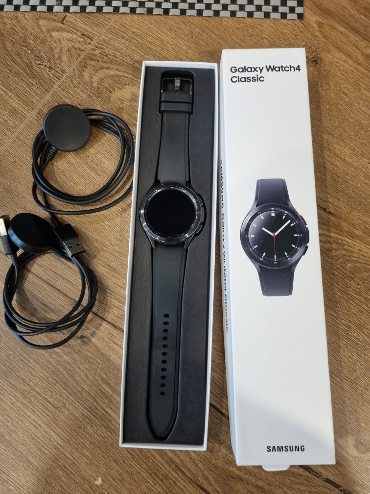 Samsung watch 4 classic 46mm lte esim czarny