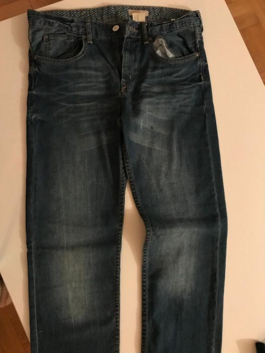 Spodnie Boyfriend jeansowe rozmiar xs/s H&M