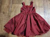 Шикарное нарядное фирменное платье на возраст 4-6 лет