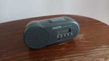 zegar budzik szary alarm clock