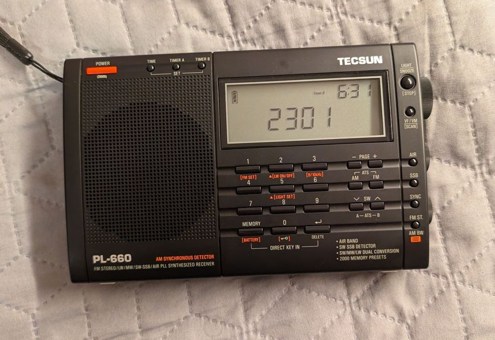 Продам: Професійний вседіапазонний радіоприймач TECSUN PL-660
