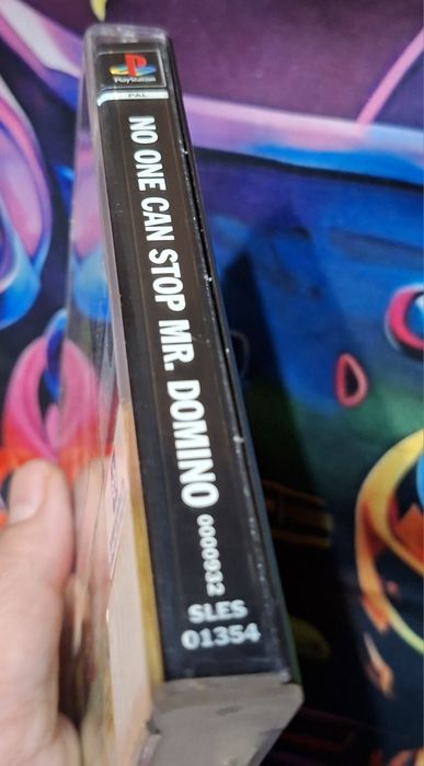 No one can stop Mr. Domino PS1 Playstation