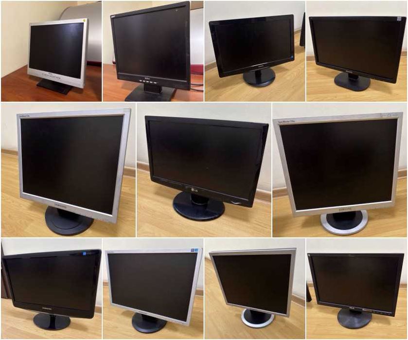 Продам б/у монітори (робочі, різні моделі) від 180 грн!
