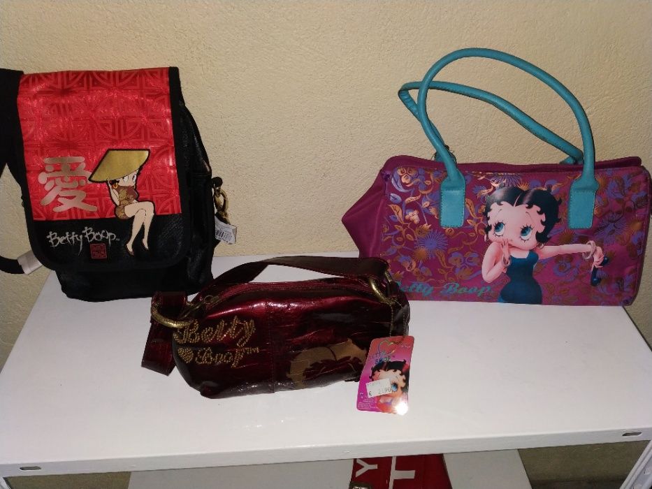 Malas/carteiras Betty Boop [NOVO]