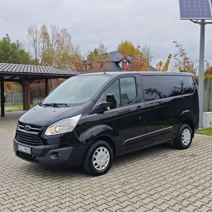 Ford Transit Custom z Niemiec klima kamera grzane fotele 155KM zabudowa Wurth