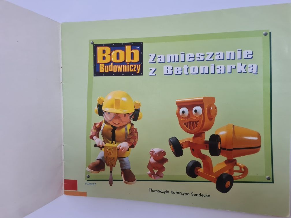 Bob Budowniczy - Zamieszanie z betoniarką. Książeczka