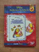 Przygoda Kubusia Puchatka dvd, bajkowa kolekcja Disney, książka, rebus