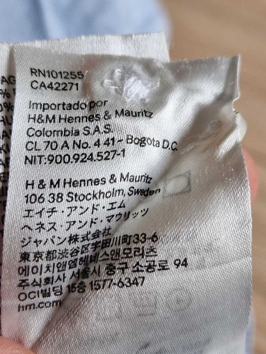 Koszula męska z krótkim rękawem | H&M | Rozmiar L