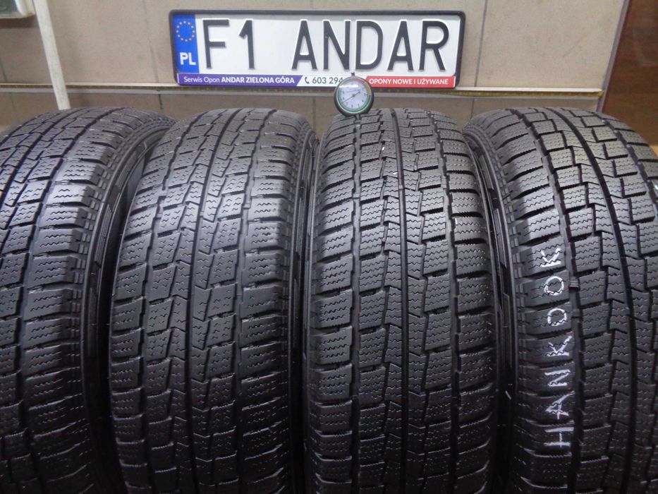 4szt. 195/65R16C HANKOOK Winter RW06 - BUS - Opony Zimowe