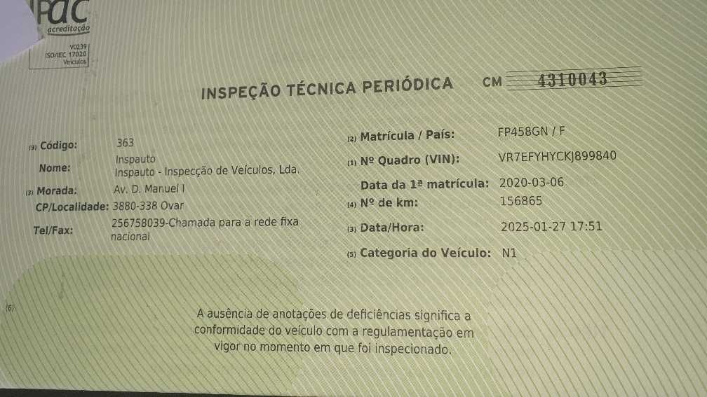 Citroen Berlingo IVA Dedutivel