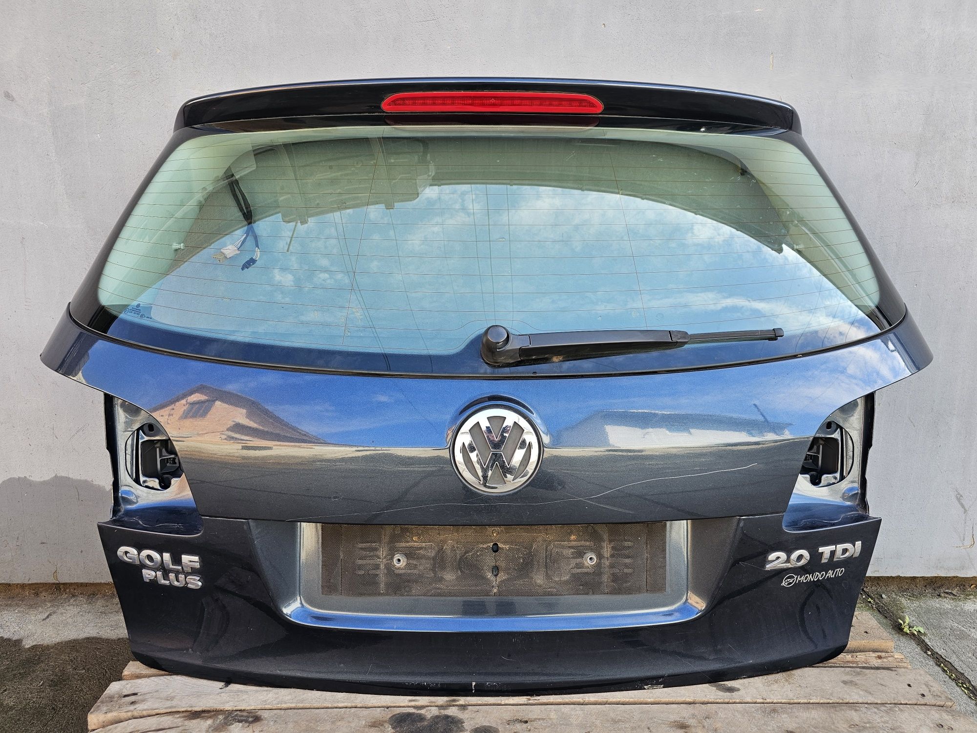Ляда Крышка багажника Кляпа Скло VW Golf Plus Гольф Плюс 2010