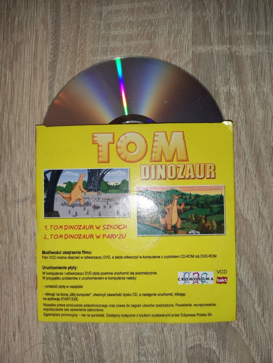 Film DVD// bajka Tom dinozaur