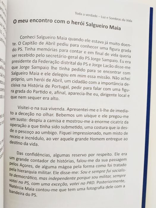 Toda a Verdade Luz e Sombras da Vida